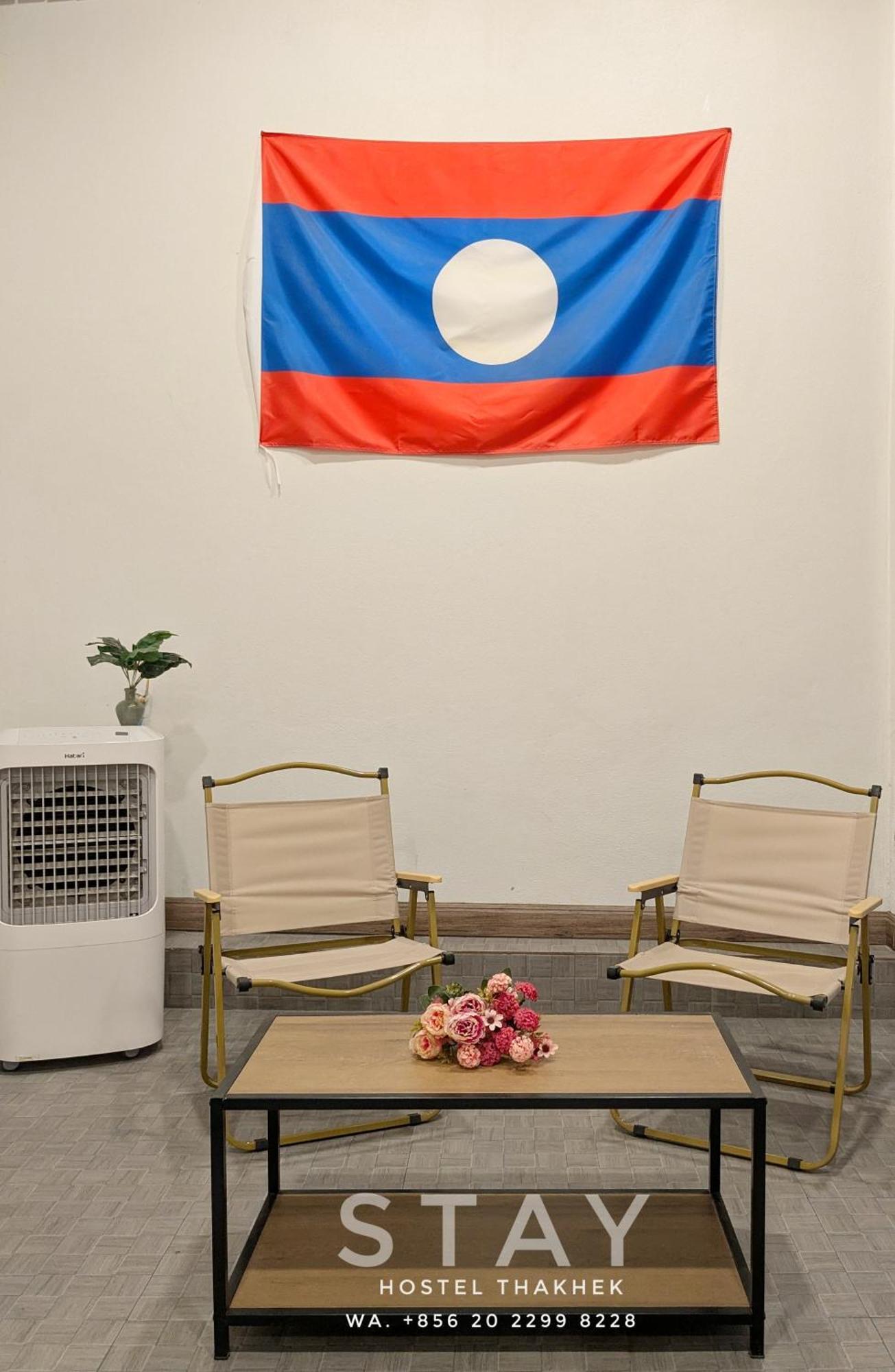Stay Hostel - Motorbike & Locker Rental ท่าแขก ภายนอก รูปภาพ